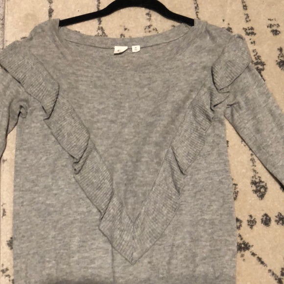 Gap Ruffle Sweater - Picture 2 of 2